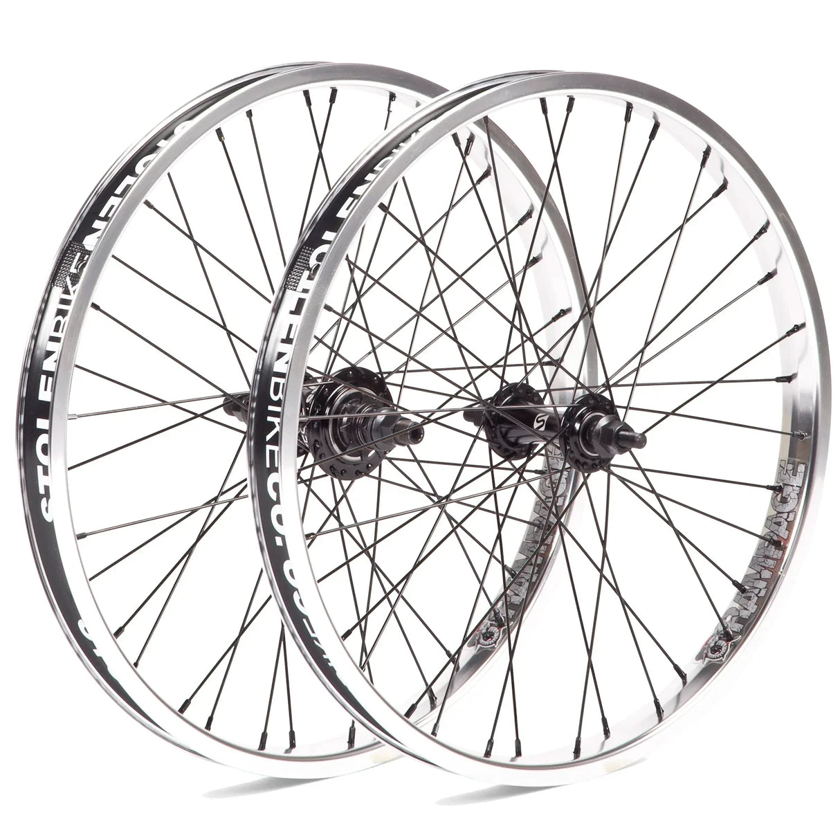 BUNDLE: 20" RAMPAGE WHEELS, PAIRS Bicycle Wheels sku-40249301631070