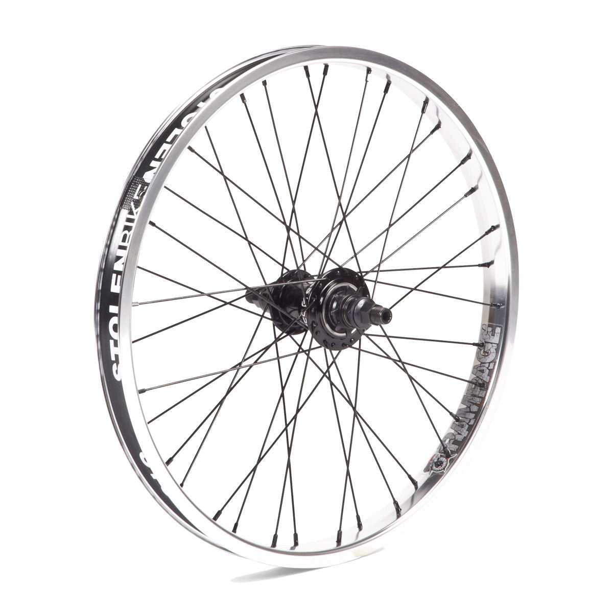 20" RAMPAGE REAR FREECOASTER WHEELS Bicycle Wheels S426