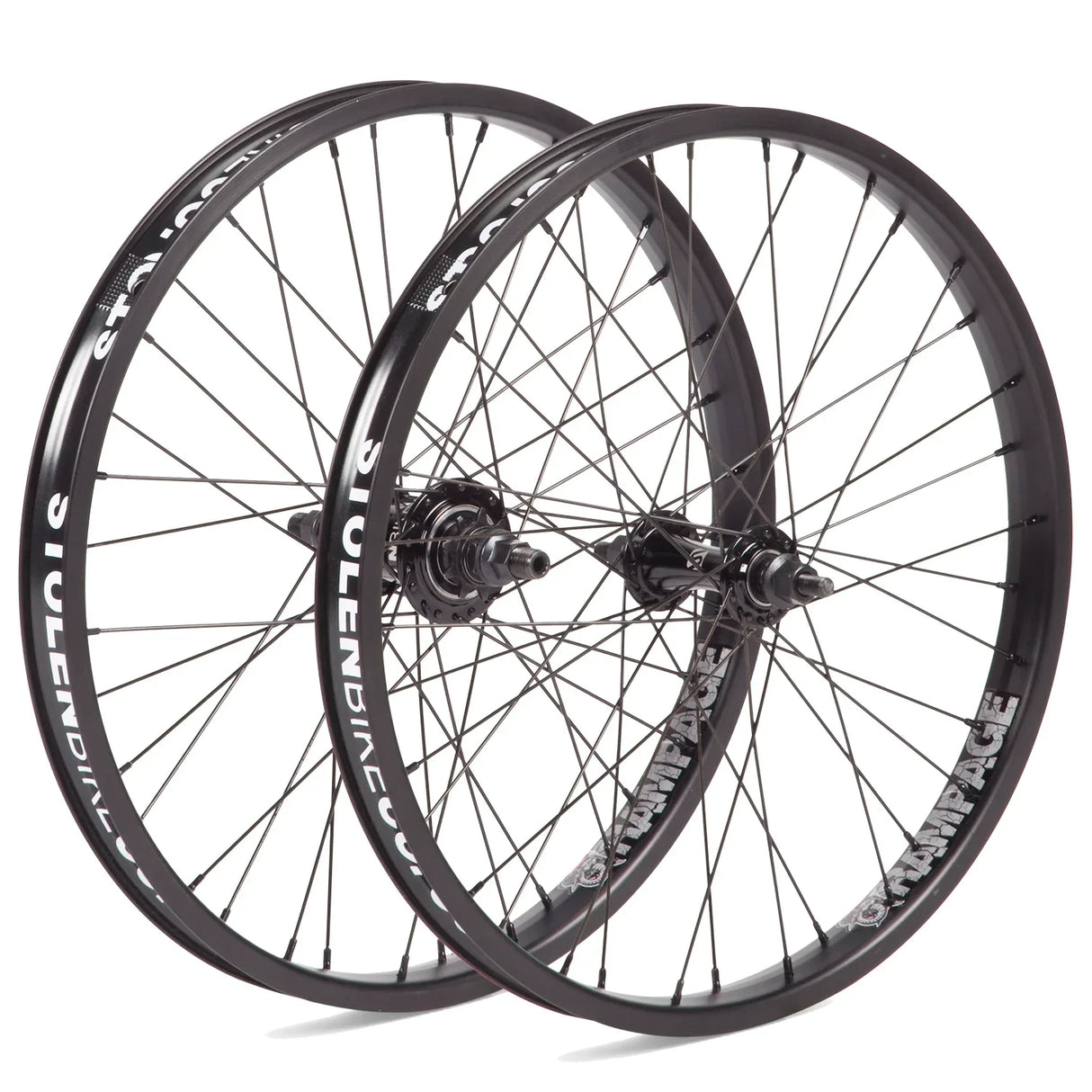 BUNDLE: 20" RAMPAGE WHEELS, PAIRS Bicycle Wheels sku-40249301631070