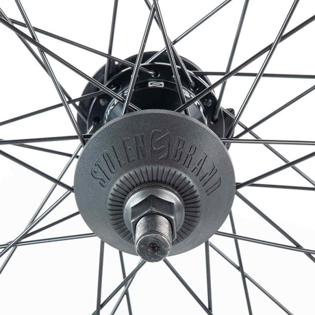 20" RAMPAGE PRO REAR CASSETTE WHEEL, BLACK Bicycle Wheels S476
