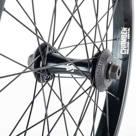 20" RAMPAGE PRO FRONT FEMALE AXLE WHEEL, BLACK Bicycle Wheels S478