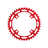 Cook Bros Racing Chainrings Drivetrain CB-CR21AL33238-BL