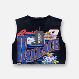RUSTY WALLACE GOD #2 CROP TEE SIZE MEDIUM TEES WRU12614S