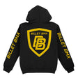 BILLET BMX SHIELD LOGO PULL OVER HOODIE GOLD BILHOODIE-1-GLD-S