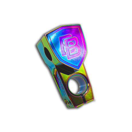 BLEM BILLET BMX SHIELD TOP LOAD STEM 57MM COLLECTOR SERIES STEMS BIL-STEM-57-SHIELD-RED