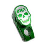 BLEM BILLET BMX SKULL TOP LOAD STEM 57MM COLLECTOR SERIES STEMS BIL-STEM-57-SKULL-RED-BLEM