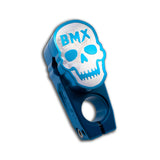 BLEM BILLET BMX SKULL TOP LOAD STEM 57MM COLLECTOR SERIES STEMS BIL-STEM-57-SKULL-RED-BLEM