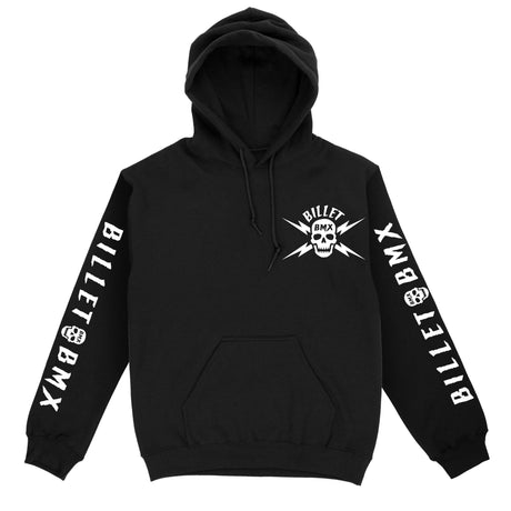 BILLET BMX SKULL PULL OVER HOODIE BIL-HOODIE-3-BLK-S