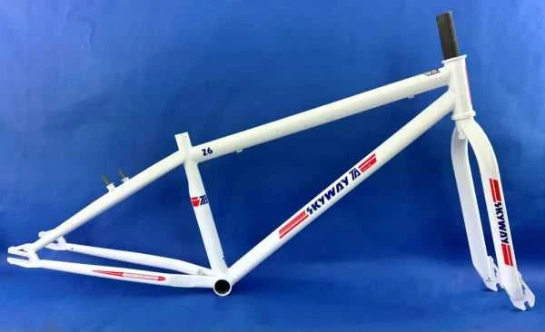 SKYWAY 26" T/A XL PRO CRUISER FRAME AND FORK SET FRAME 26SKYCHROME