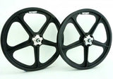 SKYWAY 20" TUFF WHEELS WITH SILVER ALLOY FLANGE HUBS MAG WHEELS K65010000AAA