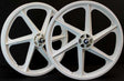 SKYWAY 20" SIX SPOKE TUFF WHEEL SET- FREEWHEEL MAG WHEELS K65040000AAA
