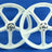 SKYWAY 20" TUFF WHEELS WITH SILVER ALLOY FLANGE HUBS MAG WHEELS K65010000AAA
