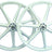 SKYWAY 24" TUFF WHEEL SET - FREEWHEEL MAG WHEELS K67000000AAA