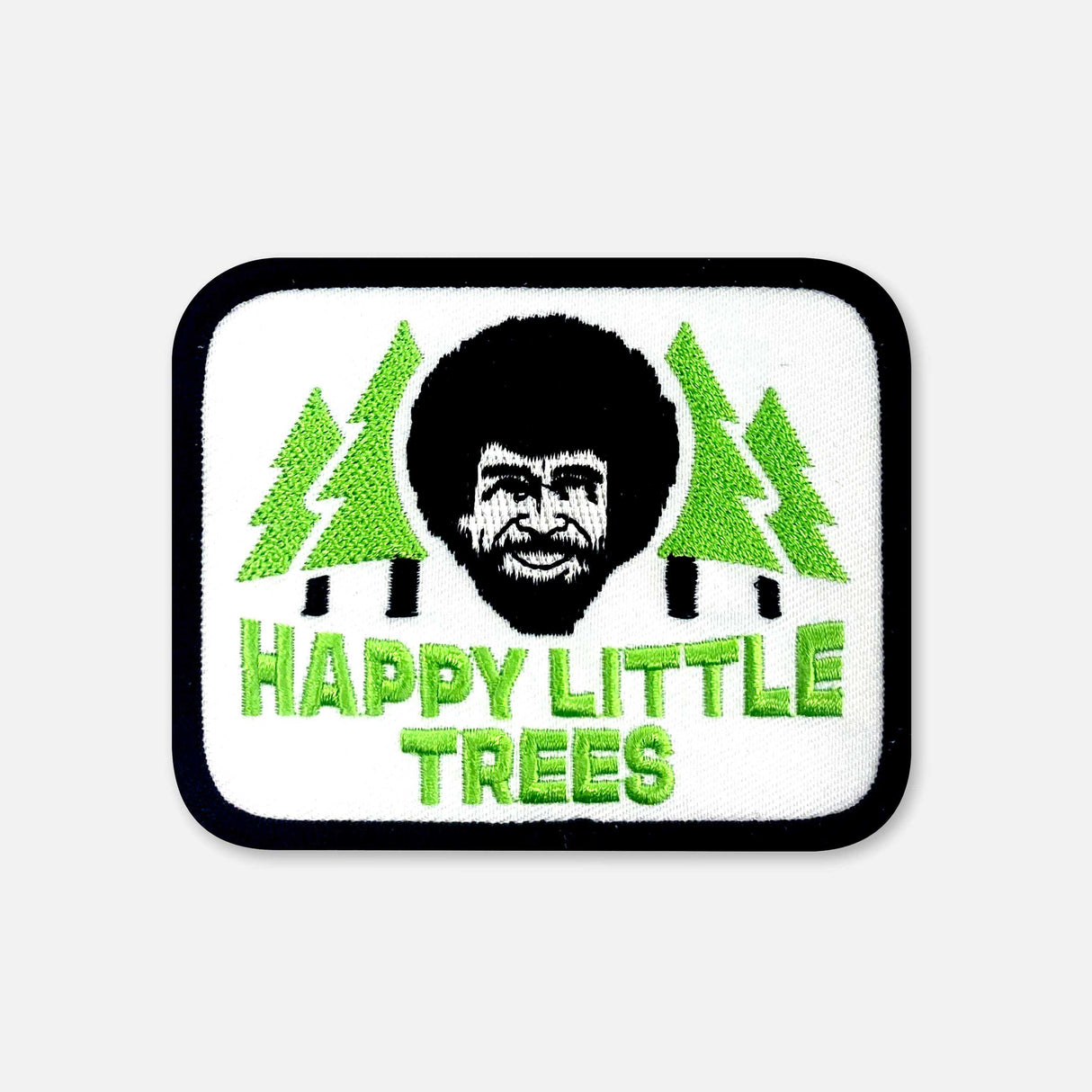 SMALL SIZE BOB ROSS PATCH Embroidered Patches WSM11579S