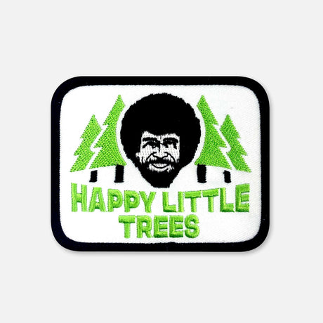 SMALL SIZE BOB ROSS PATCH Embroidered Patches WSM11579S