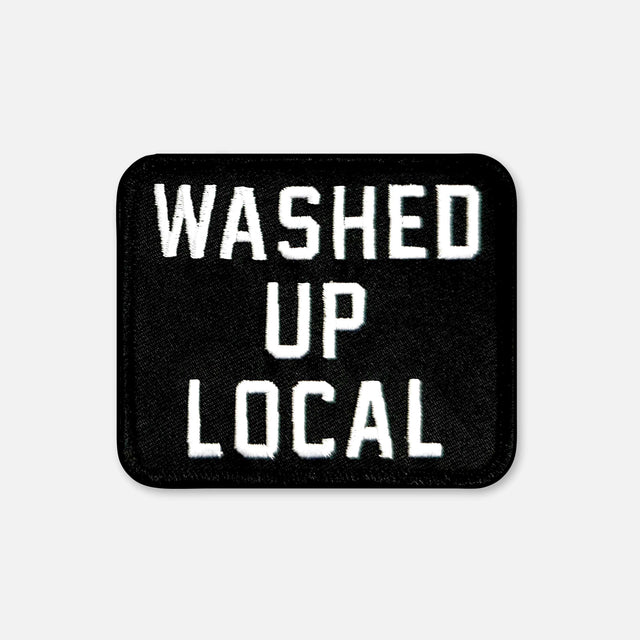 SMALL SIZE WASHED UP LOCAL PATCH Embroidered Patches WSM11576S