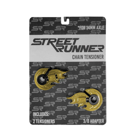 SR Flame Tensioners - Pair Gold Bicycle Small Parts Chain Tensioner-Throne Gold