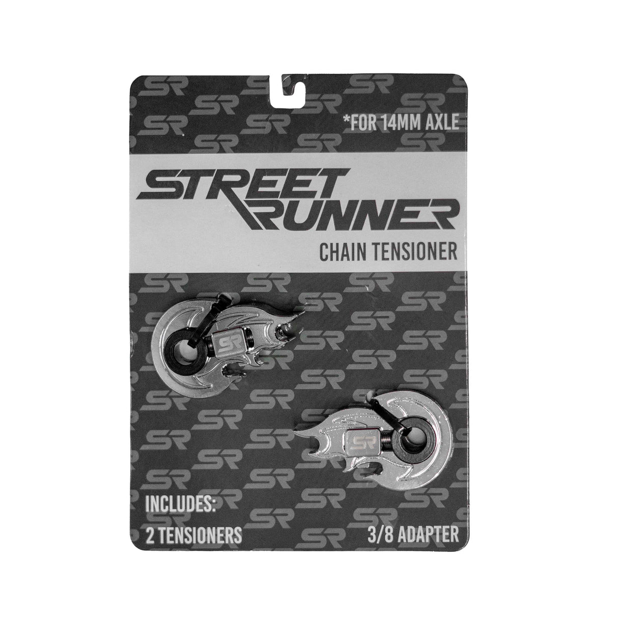 SR Flame Tensioners - Pair Chrome Bicycle Small Parts sku-50951492206874
