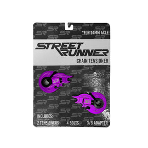 SR Flame Tensioners - Pair Purple Bicycle Small Parts sku-50951484145946