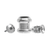 Cook Bros Racing Stainless Steel ABEC7 Threadless Headset Steering CB-HS22SS118-BL