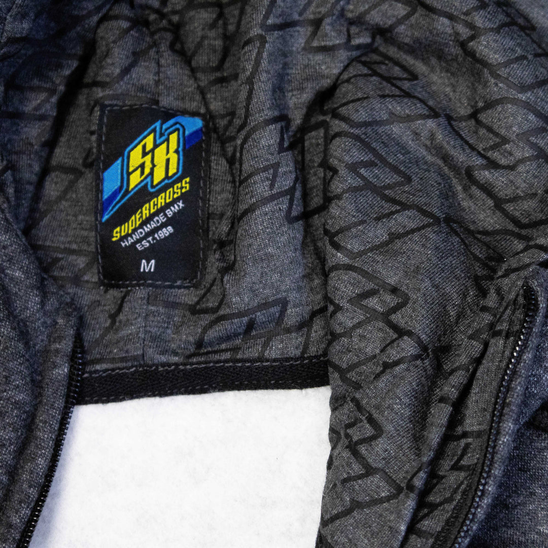 Supercross BMX | Full Zip Hoodie Apparel SX-SXH-XSK