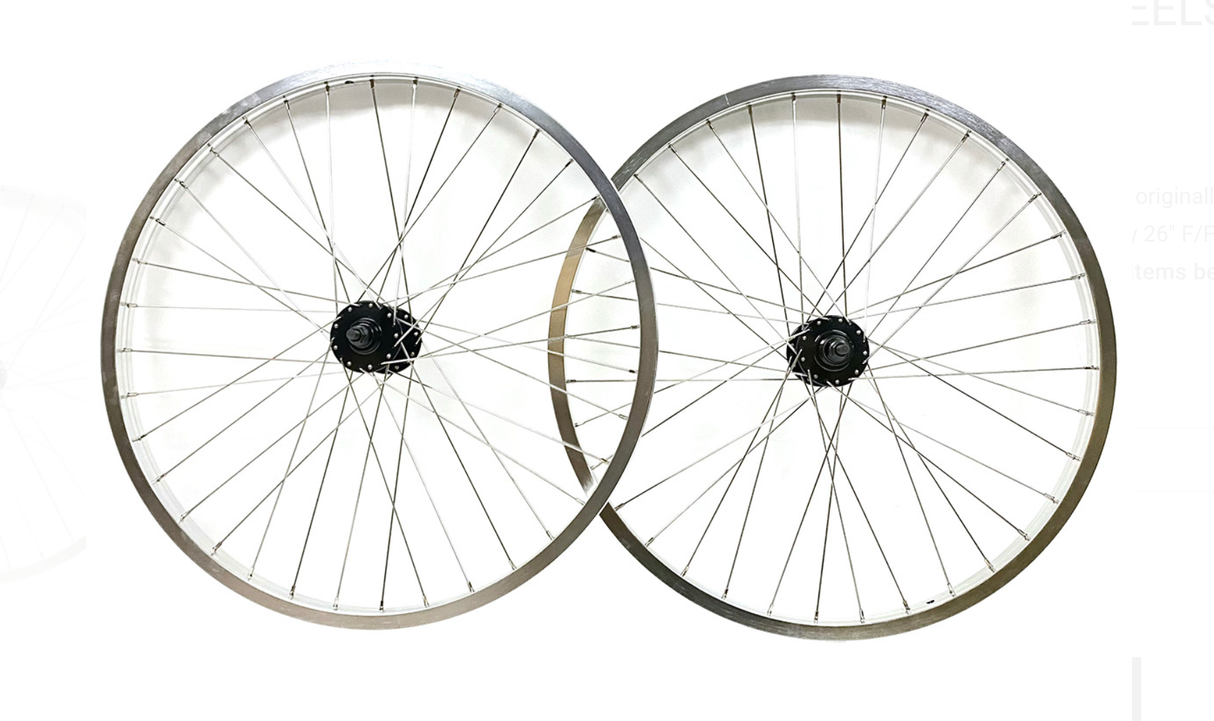 26" Alloy Wheelset - Perfect for the Barbarian , MX26 or the Diesel Wheelset C26-FIT-BLK