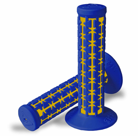 A’ME Dual BMX Grips – Dual Compound |Classic Flange Bicycle Grip AME-DUA-BKY