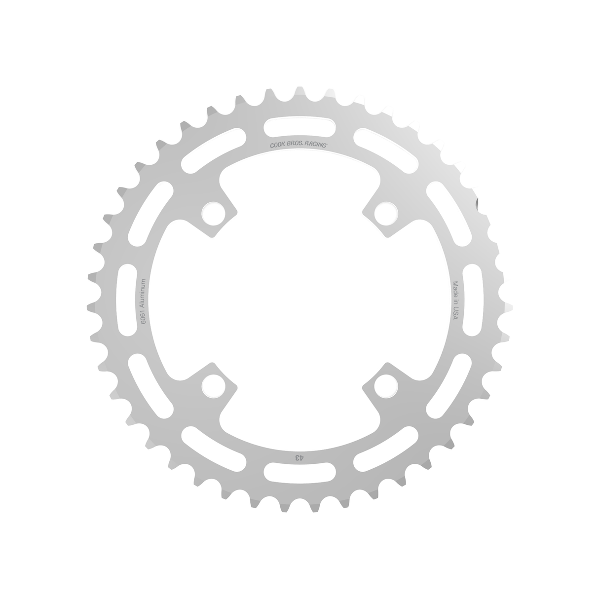 Cook Bros Racing Chainrings Drivetrain CB-CR21AL33238-BL