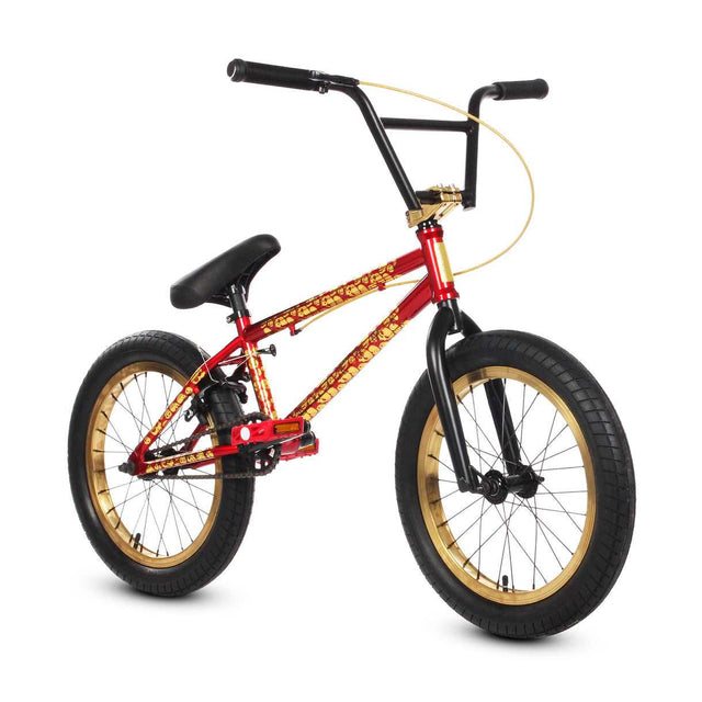 ELITE BMX PEE WEE 18" - RED SKULLY BIKE PeeWee18" Elite BMX Red Skully