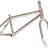 SKYWAY 20" T/A PRO XL FRAME AND FORK SET FRAME TA20-CHR