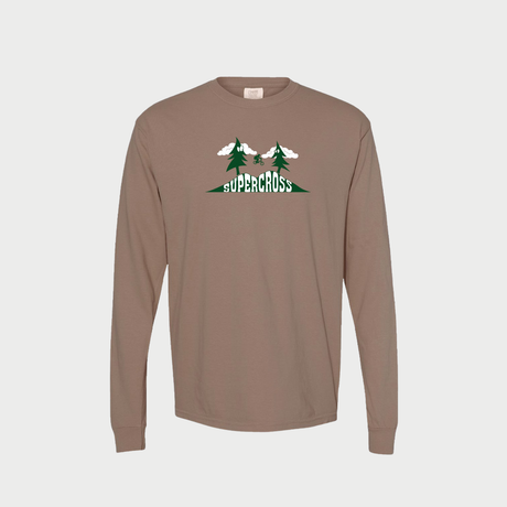 Supercross BMX | Long Sleeve Mountains Shirt Apparel SX-MTN-LNG-S