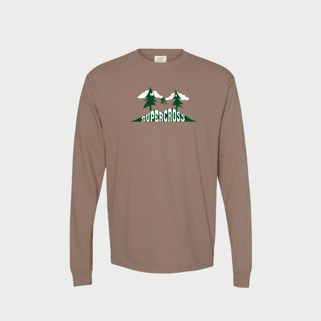 Supercross BMX | Long Sleeve Mountains Shirt Apparel SX-MTN-LNG-S