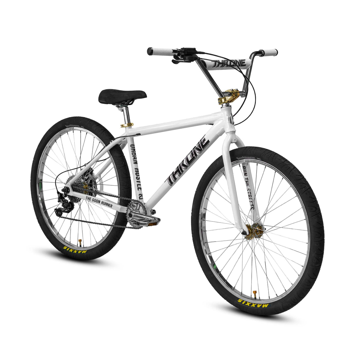 The Goon Runner - White Lux Bicycles The Goon Runner-White Lux