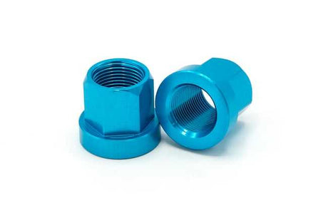 THEORY ALUMINUM ALXW NUTS - 14X1mm AXLE NUTS HUBTH800014BLU
