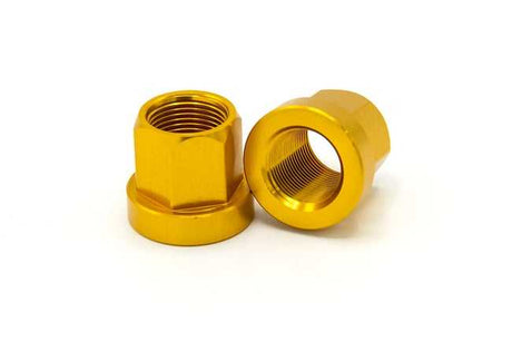 THEORY ALUMINUM ALXW NUTS - 14X1mm AXLE NUTS HUBTH800014BLU