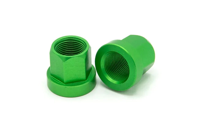 THEORY ALUMINUM AXLE NUTS - 3/8 - 26