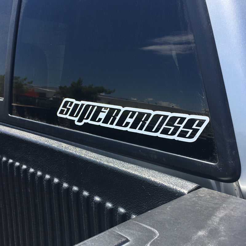 Supercross BMX | Die Cut Window Decal Other SX-WID-DEC