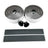 Bar Tape - Twill Carbon - Multi Bar Tapes Tape-Twill Carbon Black