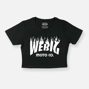 WEBIG HEAT CROP TEE T-Shirts WWE9510S