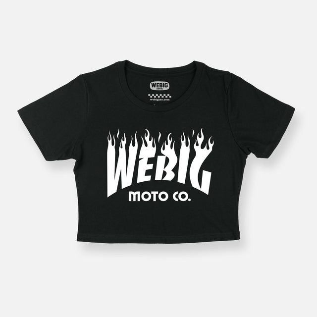 WEBIG HEAT CROP TEE T-Shirts WWE9510S