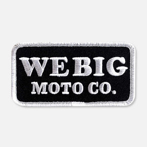 WEBIG MOTO CO PATCH Embroidered Patches WWE9268S