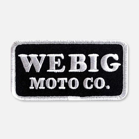 WEBIG MOTO CO PATCH Embroidered Patches WWE9268S
