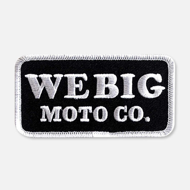 WEBIG MOTO CO PATCH Embroidered Patches WWE9268S