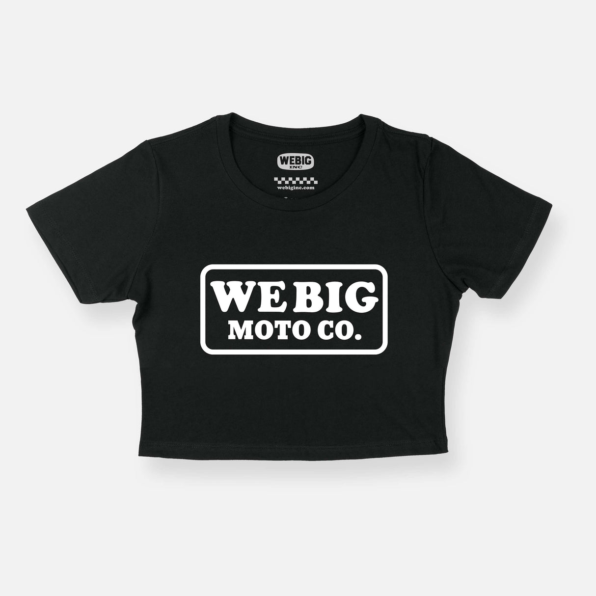 WEBIG MOTO CO CROP TEE T-Shirts WWE8687S