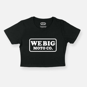 WEBIG MOTO CO CROP TEE T-Shirts WWE8687S