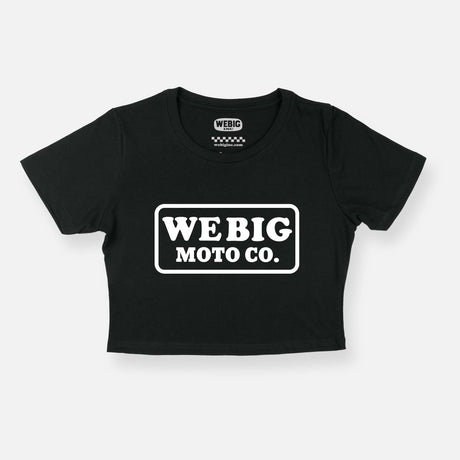 WEBIG MOTO CO CROP TEE T-Shirts WWE8687S