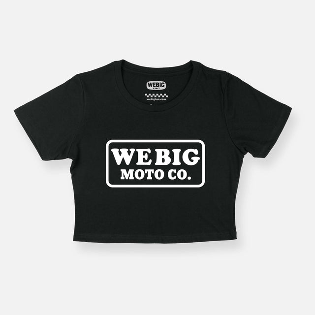 WEBIG MOTO CO CROP TEE T-Shirts WWE8687S
