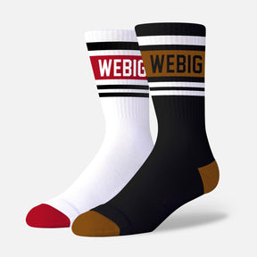WEBIG SOCKS 2-PACK Crew Socks WWE9320S