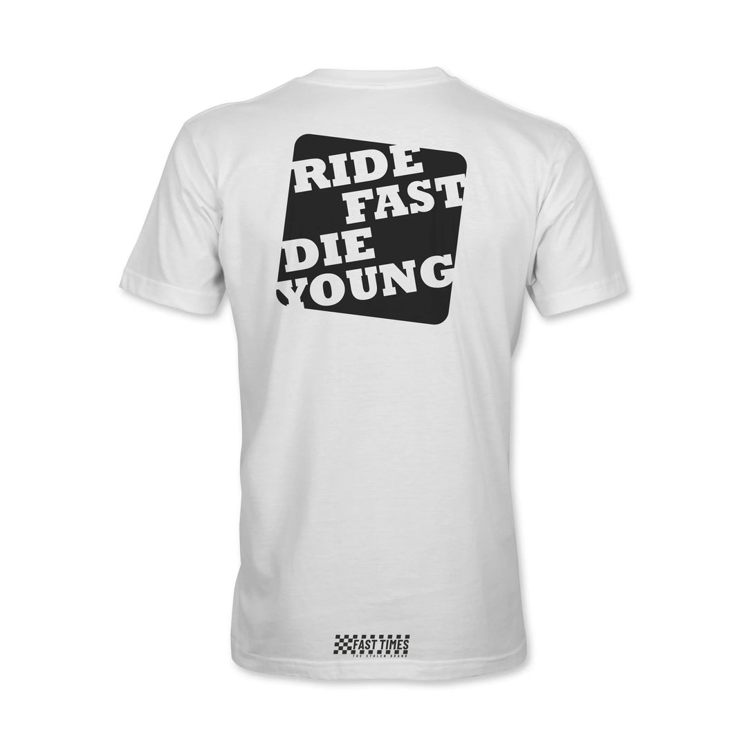 FAST-TIMES COLLECTION RIDE FAST DIE YOUNG TEE Shirts & Tops S3918