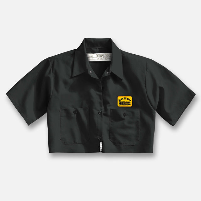 WOMENS CAMEL RACING INDUSTRIAL CROP MECHANICS SHIRT SHIRT WWO12229S